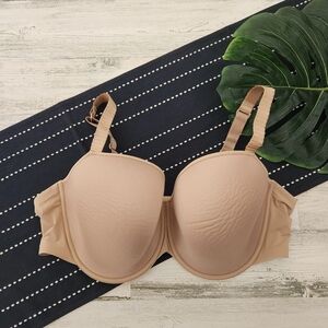 Thirdlove 24/7 Classic T-Shirt Bra Beige Size 42D
